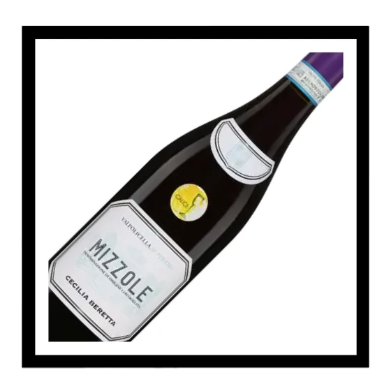 SAQ Valpolicella Superiore doc ‘Mizzole’ 2019, Cecilia Beretta