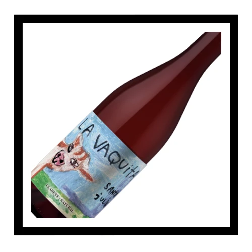 SAQ La Vaquita Clarete-Natural 2023, Santa Julia, Mendoza, Argentine