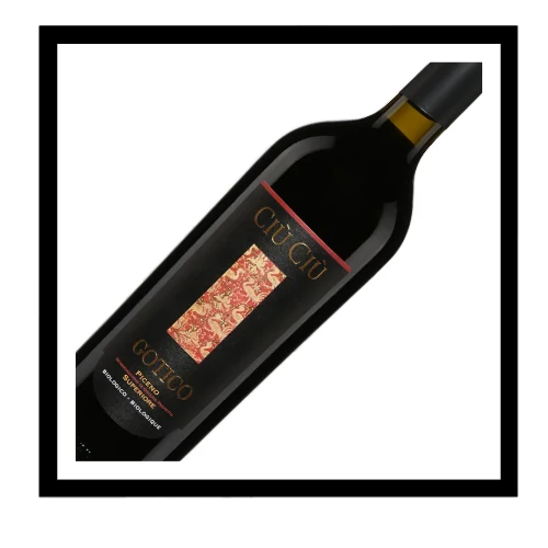 SAQ Rosso Piceno dop Gotico 2018, Ciù Ciù, Marches