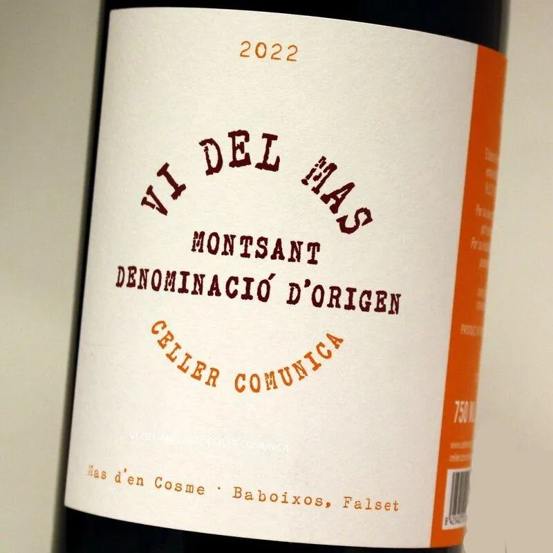 Montsant 'Vi del Mas' 2022