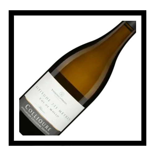 SAQ Collioure blanc ‘231 mètres’ 2022, Col de Mollo, Jonquères Doriola