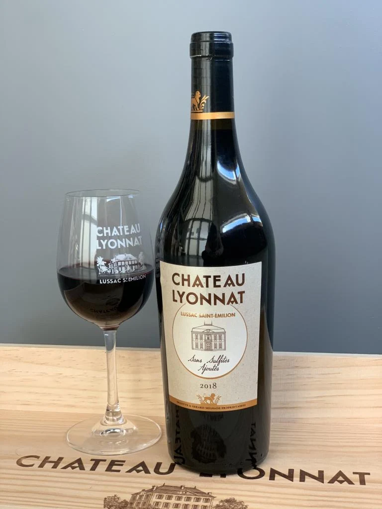 Château Lyonnat, Sans sulfites ajoutés, Lussac Saint-Emilion, 2020