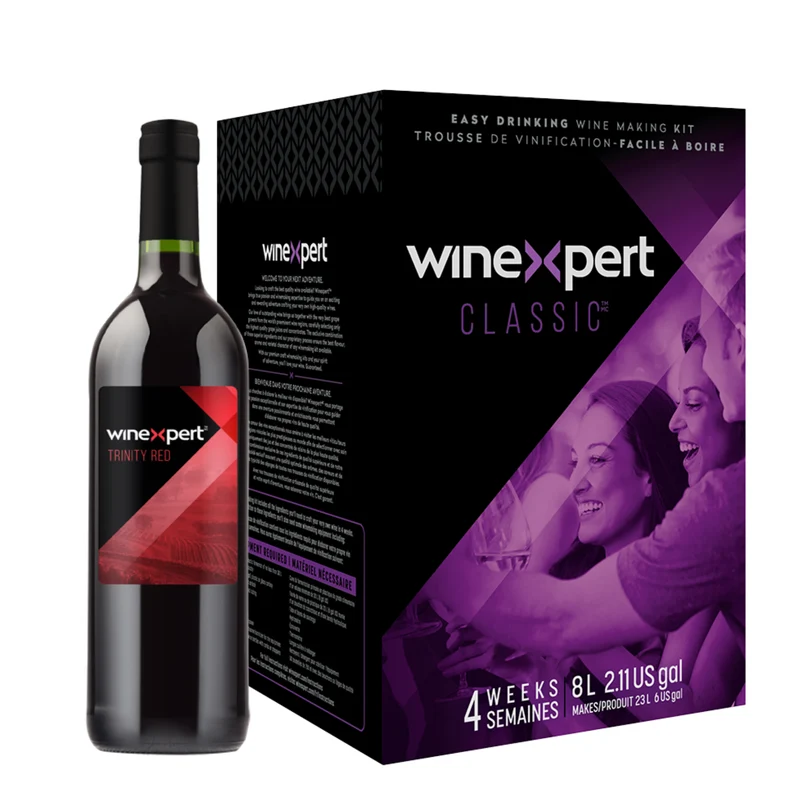 Kit de vin maison - Trinity Red – Californie (Winexpert Classic)