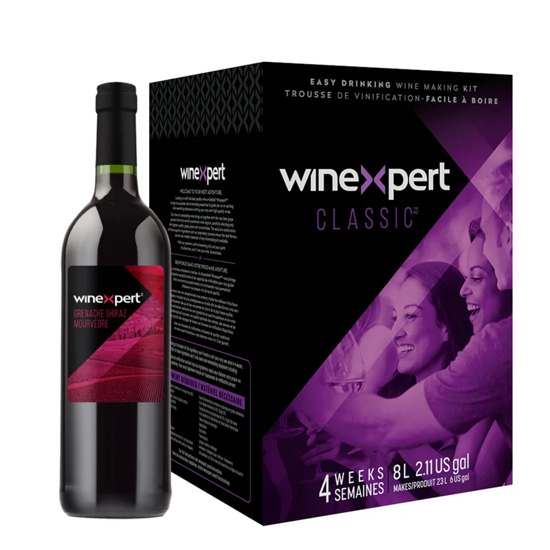 Kit de vin maison - Grenache Shiraz Mourvèdre – Australie (Winexpert Classic)