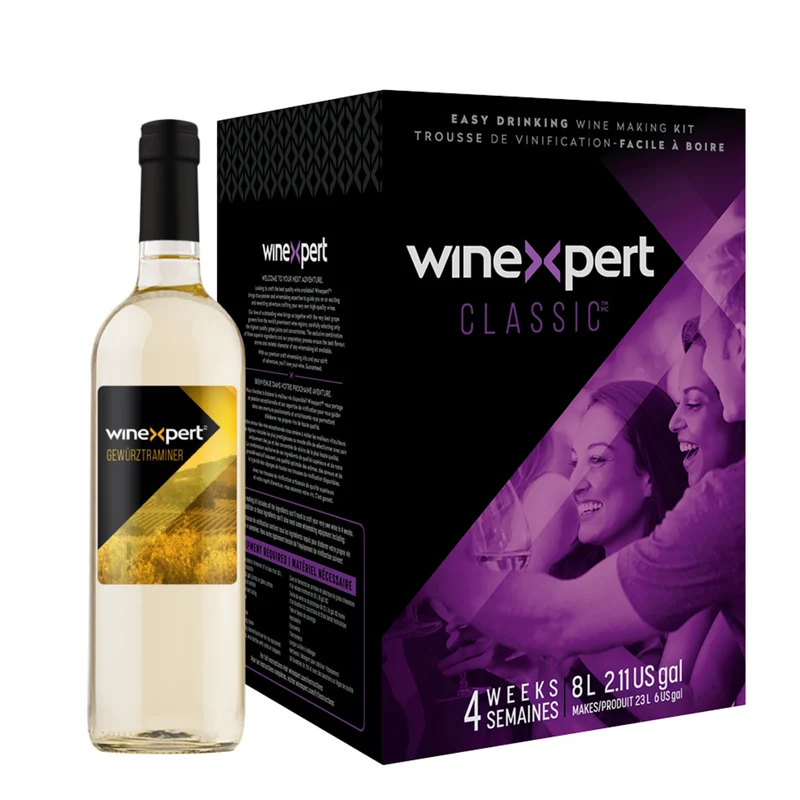 Kit de vin maison - Gewurztraminer – Californie (Winexpert Classic)