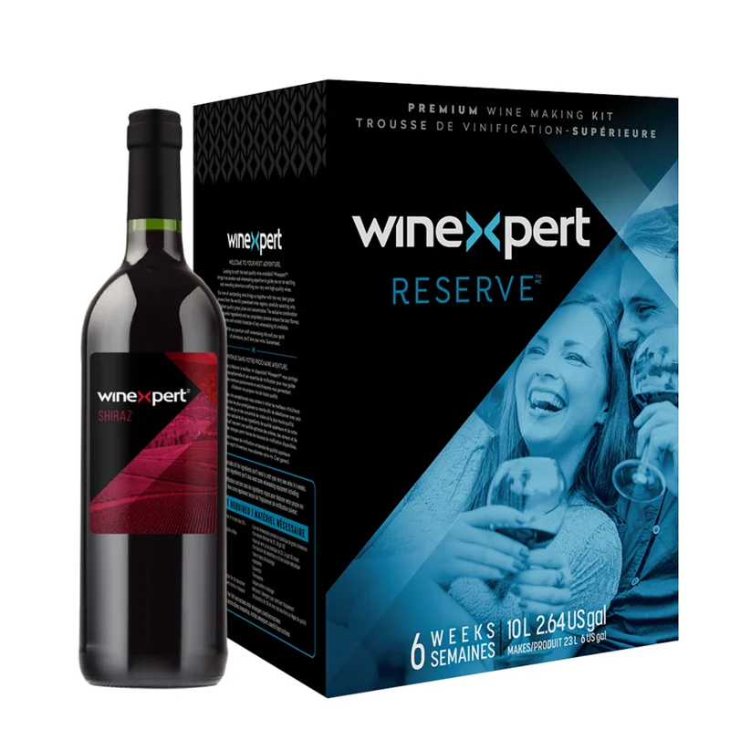 Kit de vin maison – Shiraz, Australie (Winexpert Reserve)