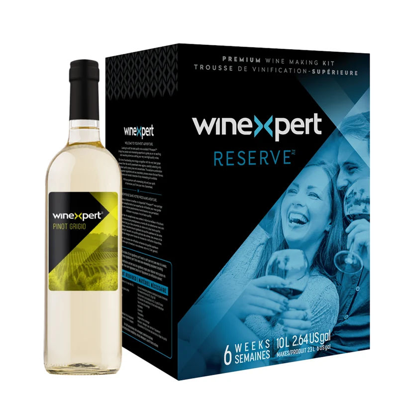 Kit de vin maison – Pinot Grigio, Italie (Winexpert Reserve)