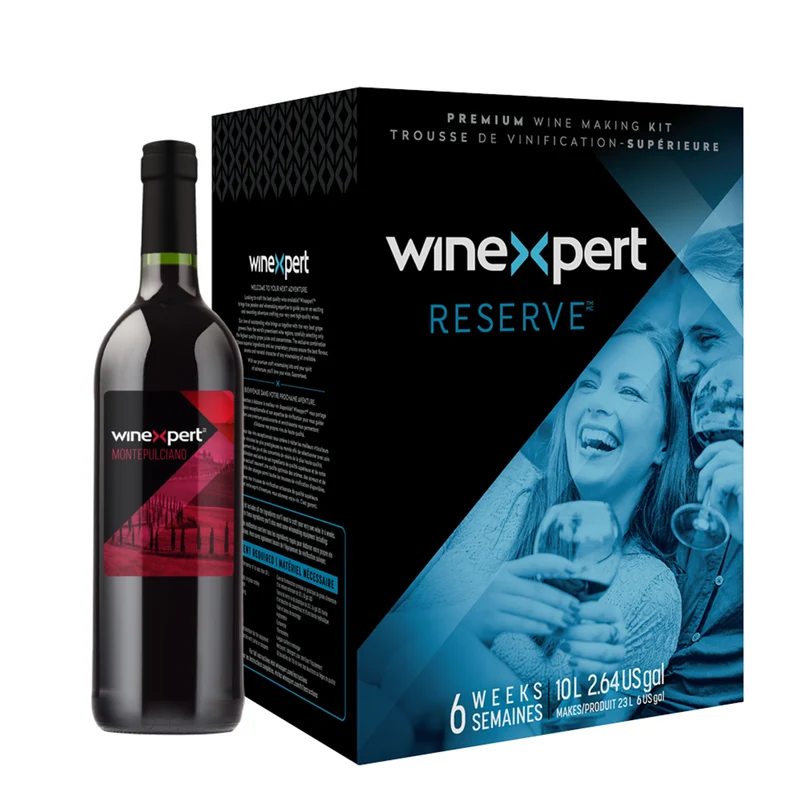 Kit de vin maison – Montepulciano, Italie (Winexpert Reserve)