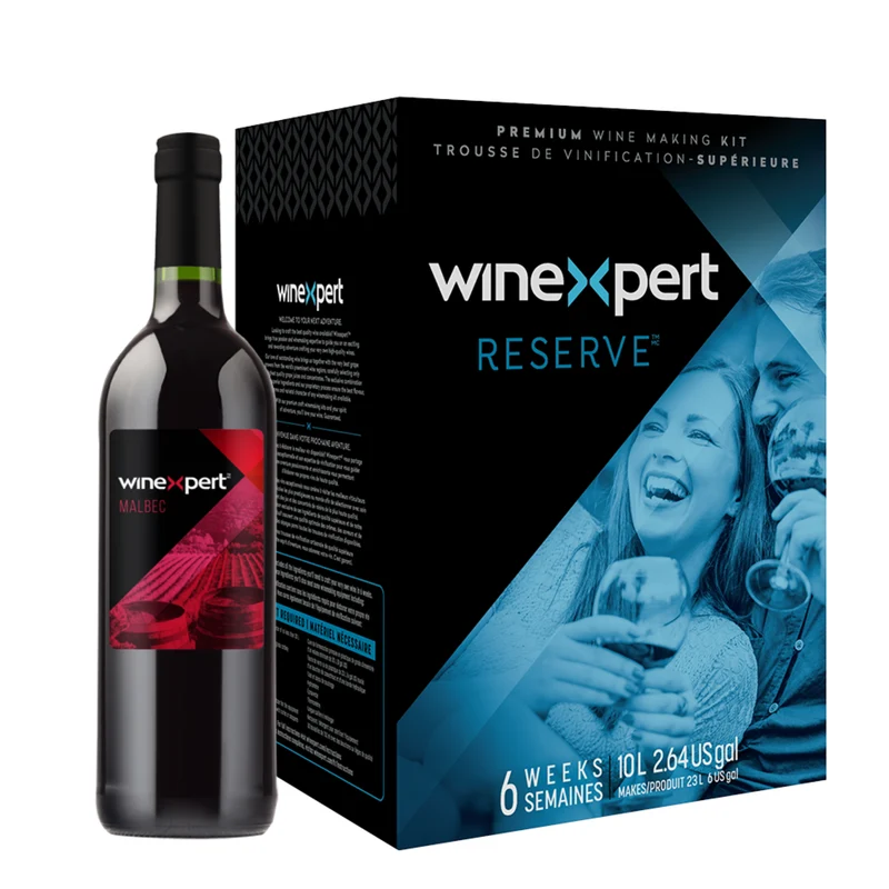 Kit de vin maison – Malbec, Argentine (Winexpert Reserve)