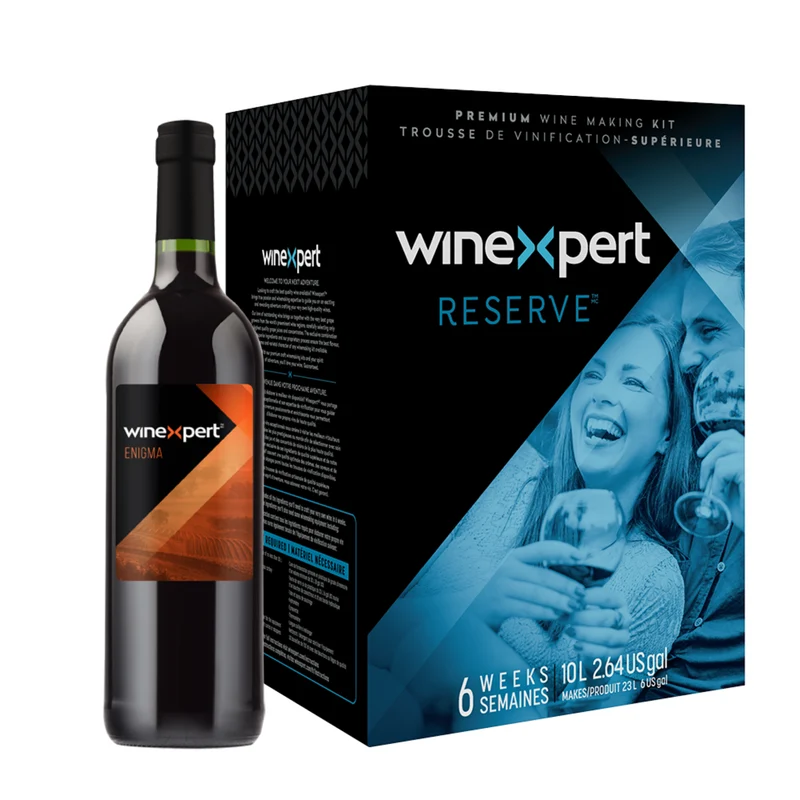 Kit de vin maison – Enigma, Californie (Winexpert Reserve)