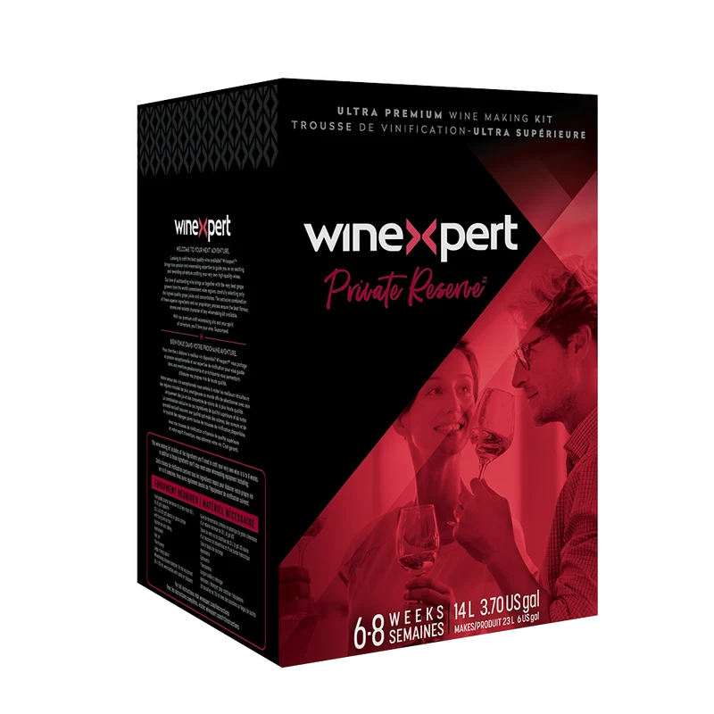 Kit de vin maison – Meritus - Lodi, Californie (Winexpert Private Reserve)
