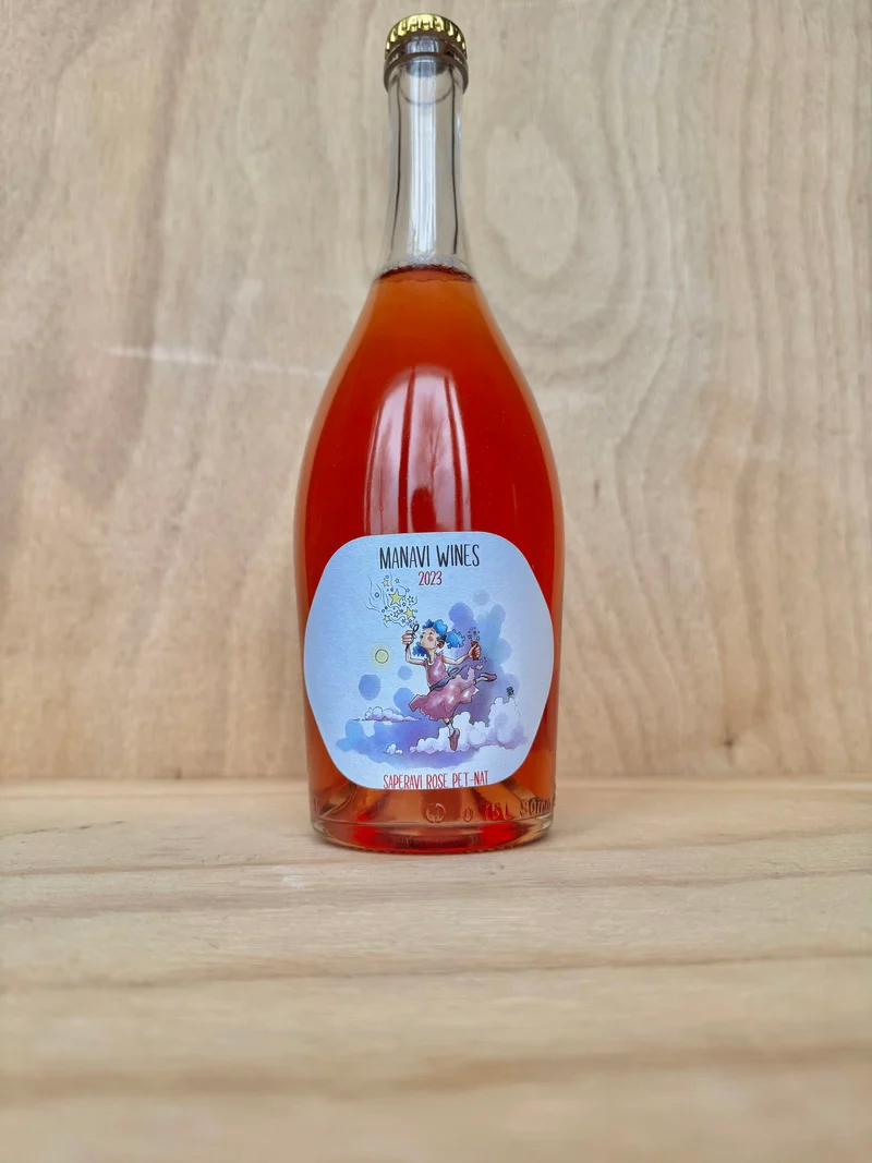 Manavi Wines - Saperavi Rosé Pet Nat 2023