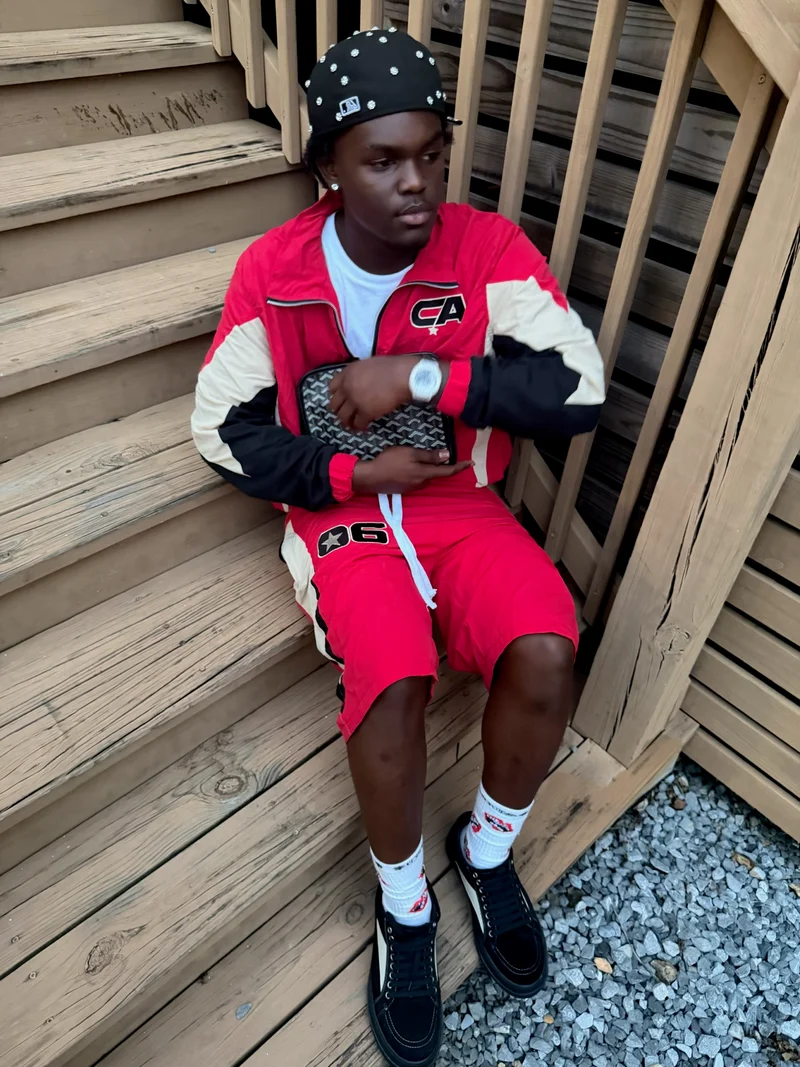 Red CA Nylon set