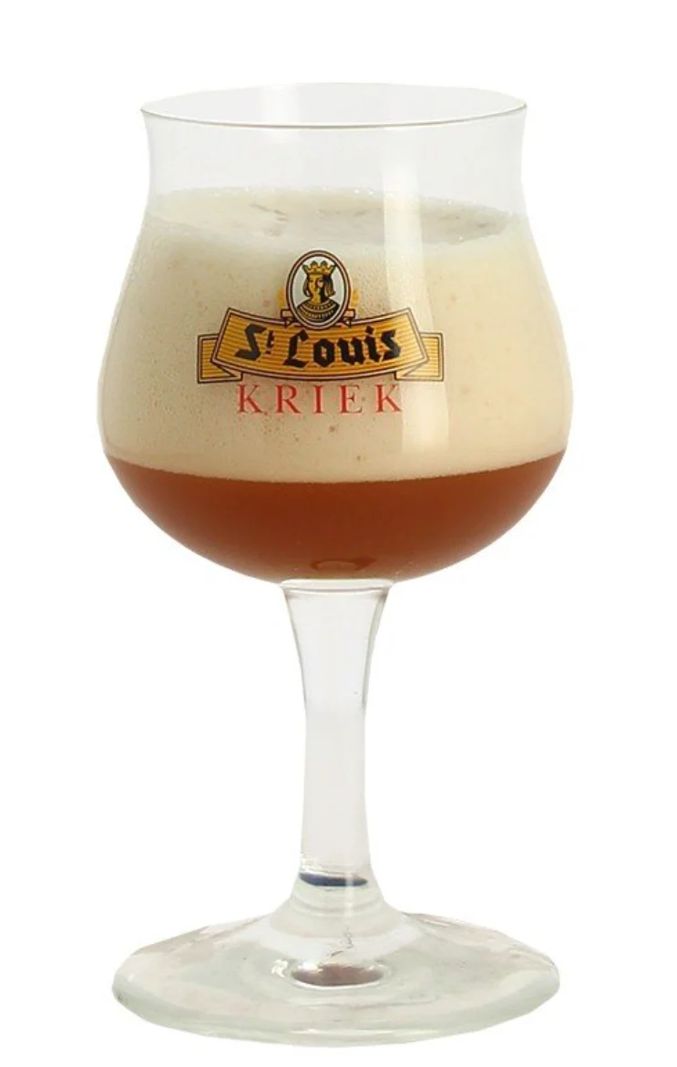Verre à bière kriek st louis 250ml