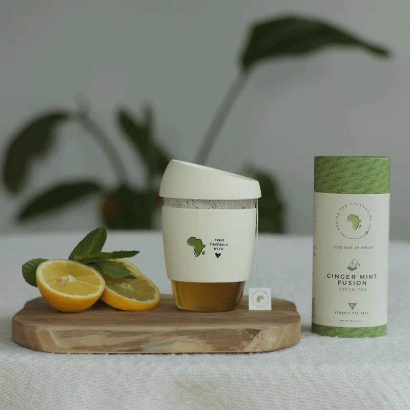 Thé Vert | Ginger Mint | Boîte 20 Sachets