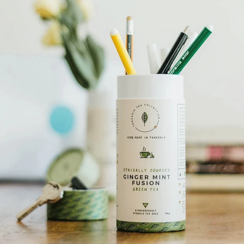 Thé Vert | Ginger Mint | Boîte 20 Sachets