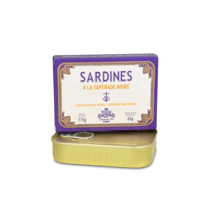 Sardines à la Tapenade Noire | 115g