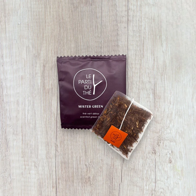 Thé Vert Parfumé | Mister Green Bio | 20 Sachets