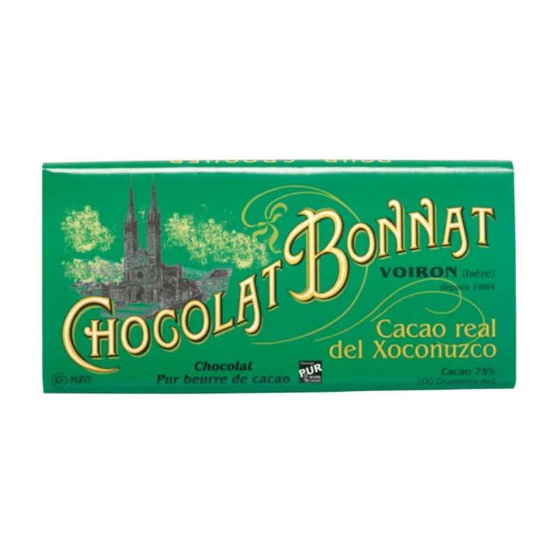 Tablette Chocolat Noir 75% Cacao Real del Xoconuzco | 100g