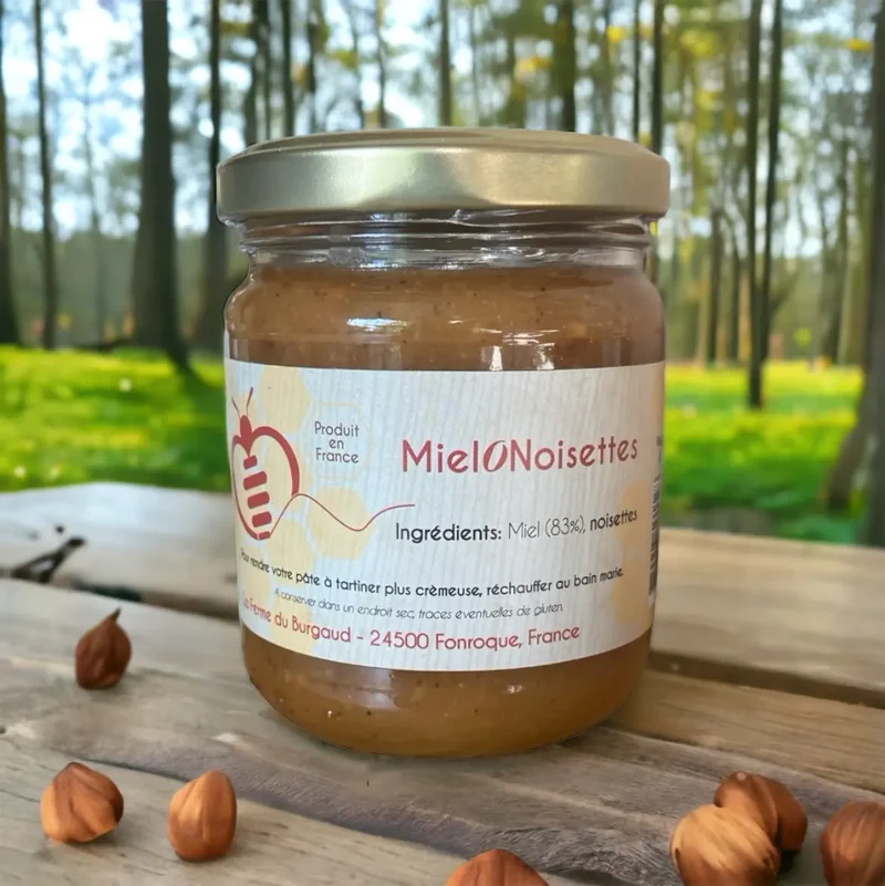 Miel du Perigord - noisettes - 250g