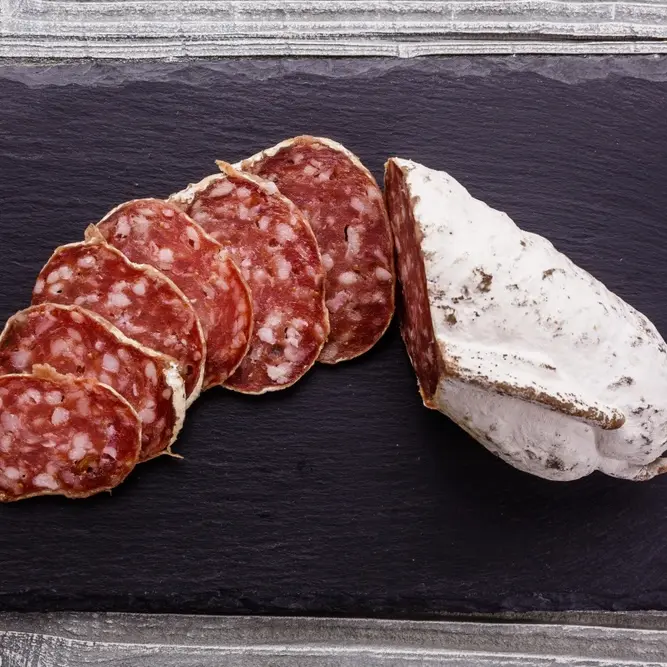 Saucisson sec tradition Perigord - Truffe - environ 250g