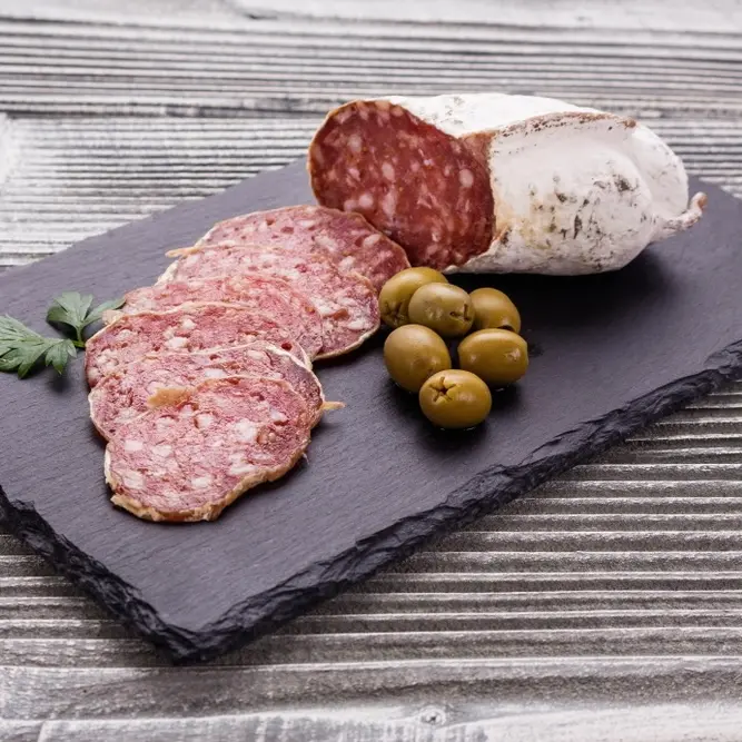 Saucisson sec tradition Perigord - Truffe - environ 250g