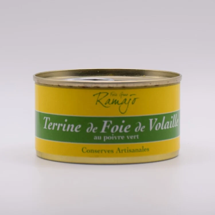 Terrine de Foie de Volaille au Poivre Vert | 120g