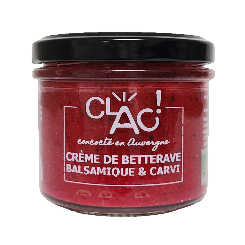 Crème de Betterave au Vinaigre Balsamique et Carvi Bio | 100g
