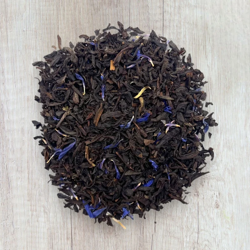 Thé Noir Parfumé | Earl Grey Fleurs Bleues | Vrac 100g