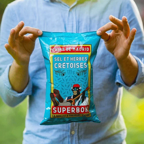 Chips Sel & Herbes Crétoises | 135g