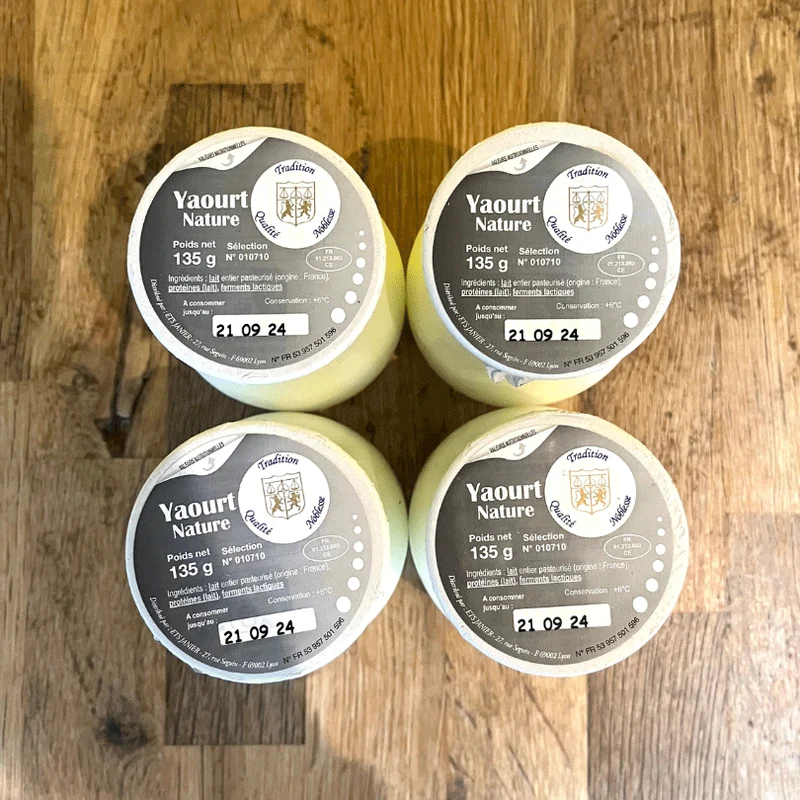 Yaourt Nature | 4 x 135g