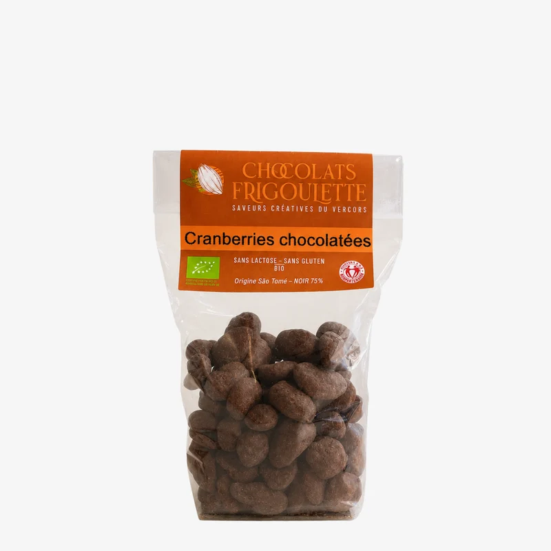 Cranberries Chocolatées Bio | 120g