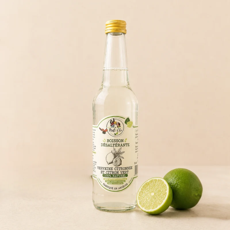 Infusion Glacée Verveine Citronnée et Citron Vert | 33cl