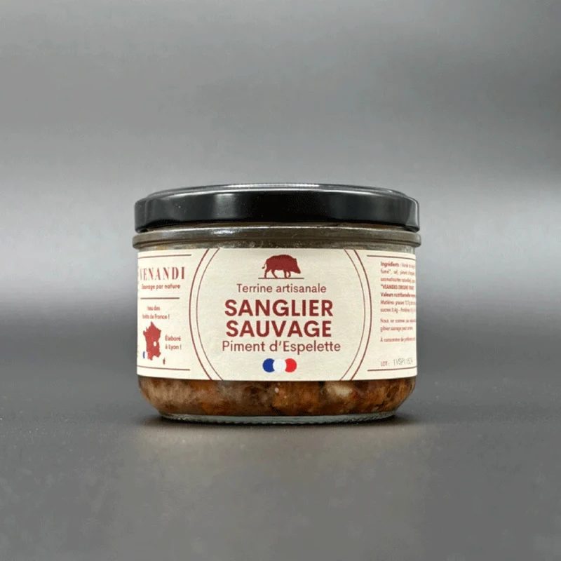 Terrine de Sanglier au Piment d'Espelette | 180g