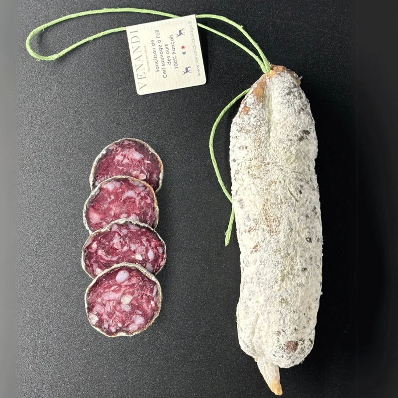 Saucisson au Cerf Sauvage Français | 180g