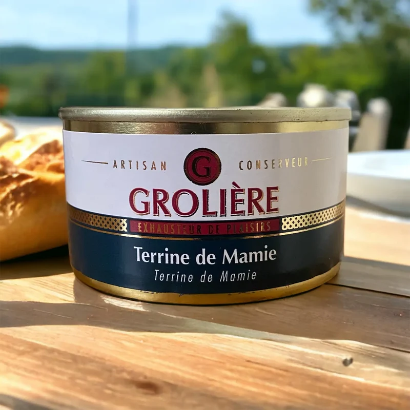 Terrine de mamie - 17% de Foie Gras - 130g