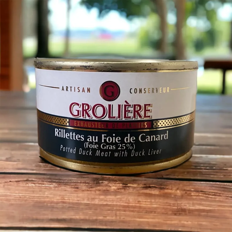 Rillettes au foie de canard - 130g