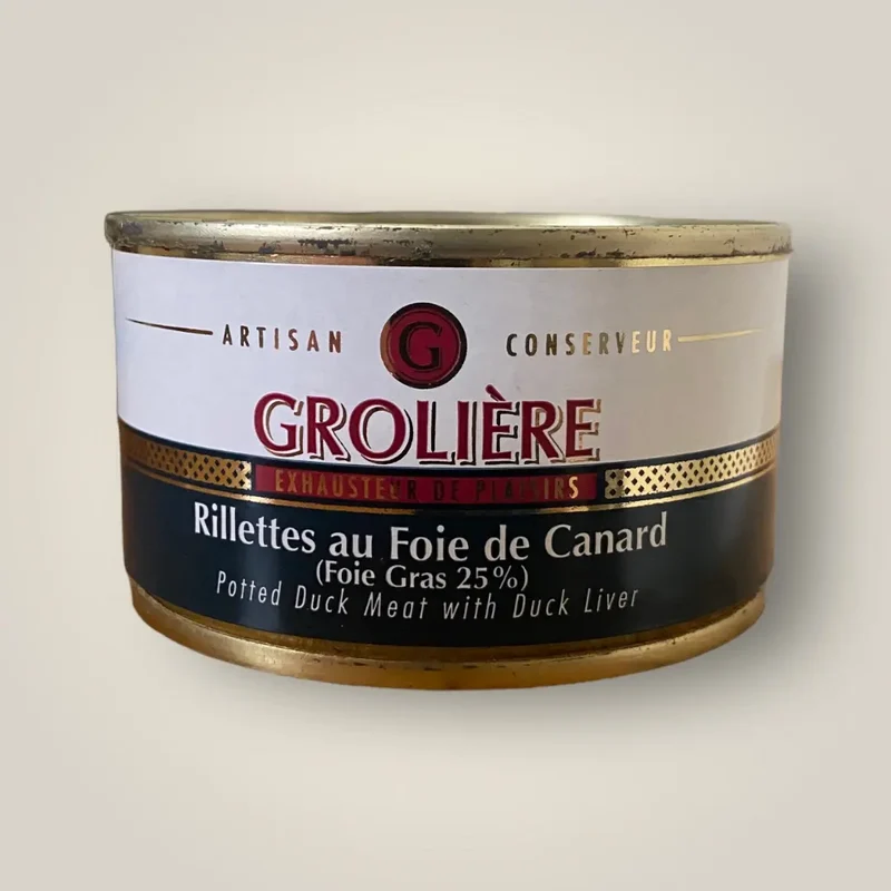Rillettes au foie de canard - 130g
