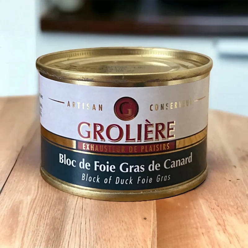 Bloc de foie gras de canard du Périgord