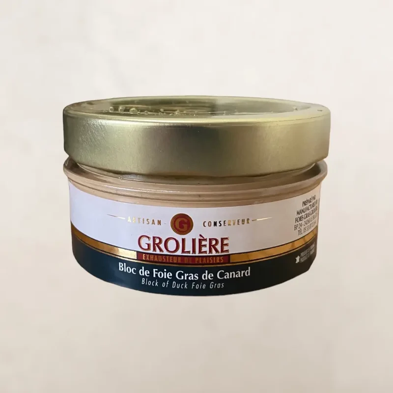 Bloc de foie gras de canard du Périgord