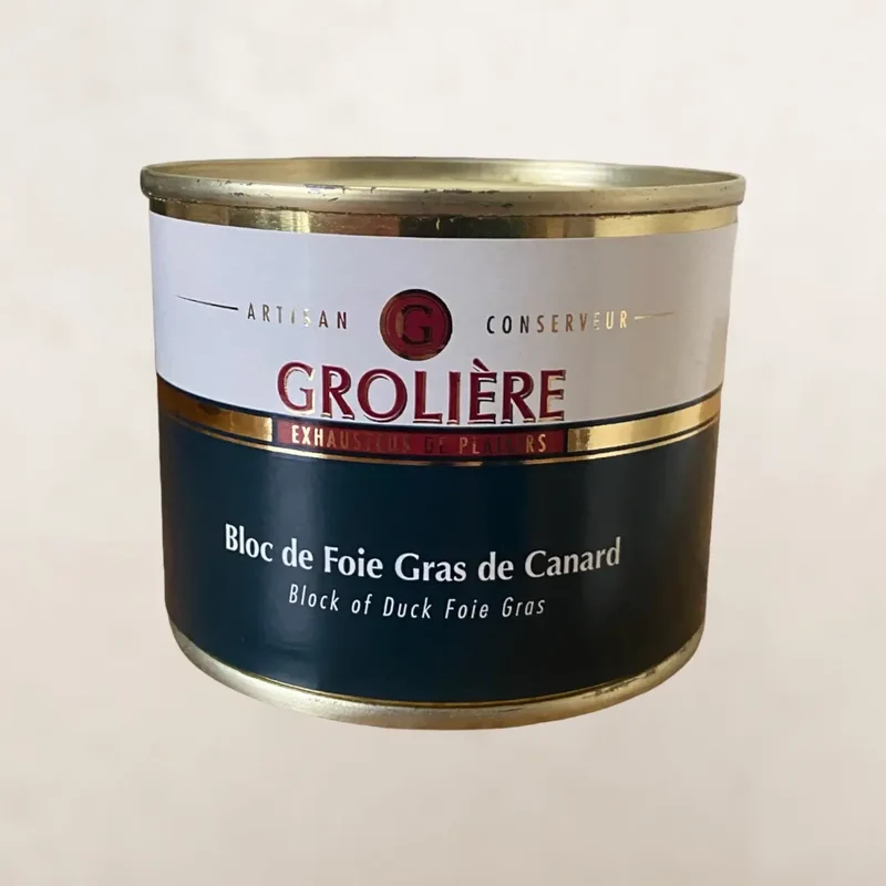 Bloc de foie gras de canard du Périgord