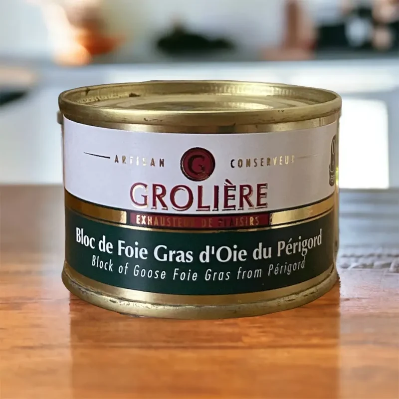 Bloc de foie gras d'oie du Périgord