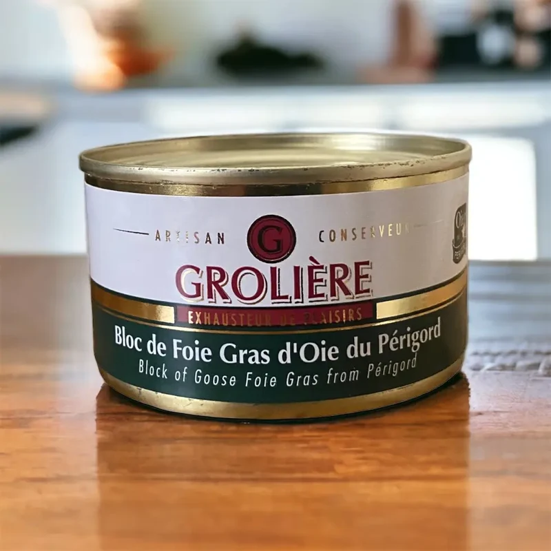 Bloc de foie gras d'oie du Périgord