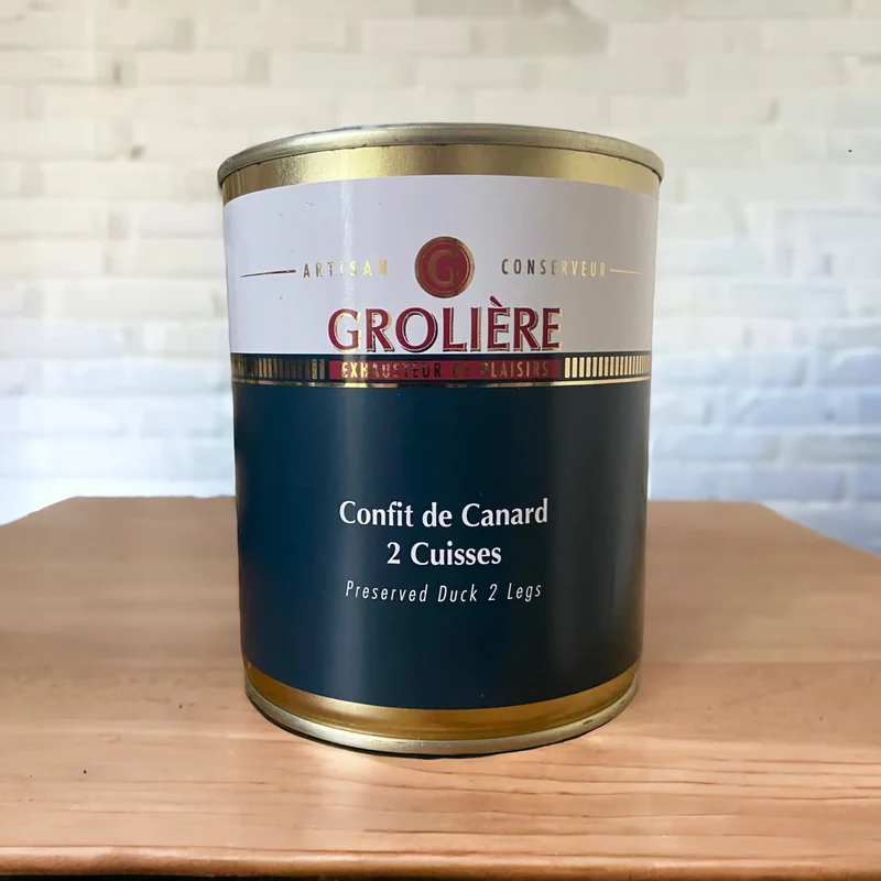 Confits de canard - Maison Grolière
