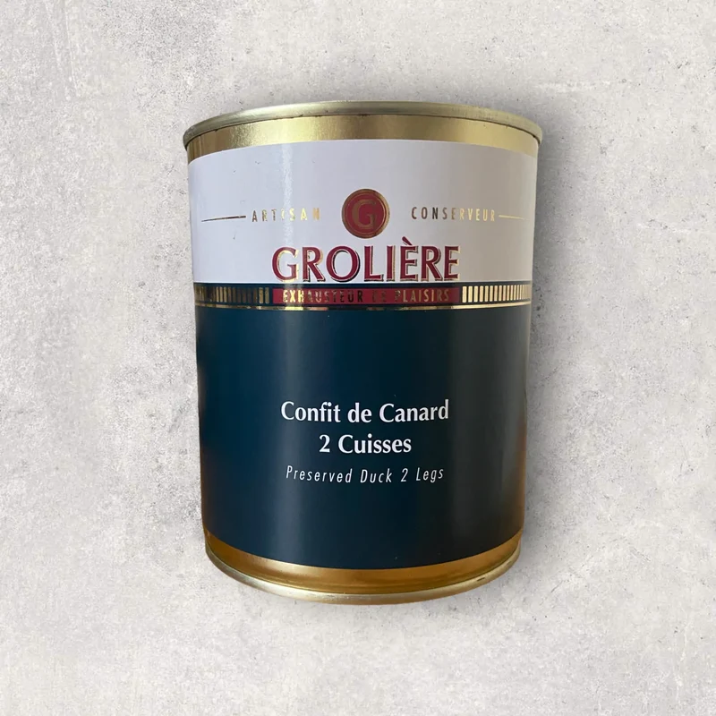 Confits de canard - Maison Grolière