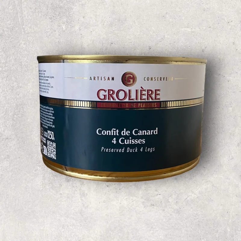 Confits de canard - Maison Grolière