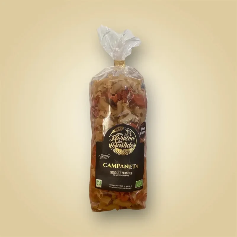 Pâtes Campaneta au piment d'espelette - 300g