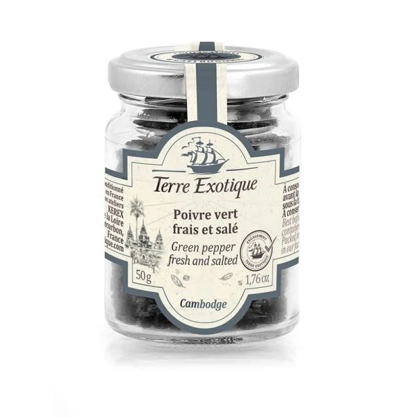 Poivre Vert Frais et Salé | 50g