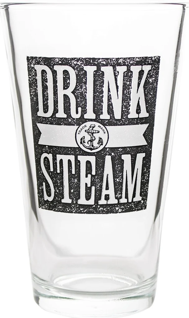 Verre à bière anchor drink steam 330ml
