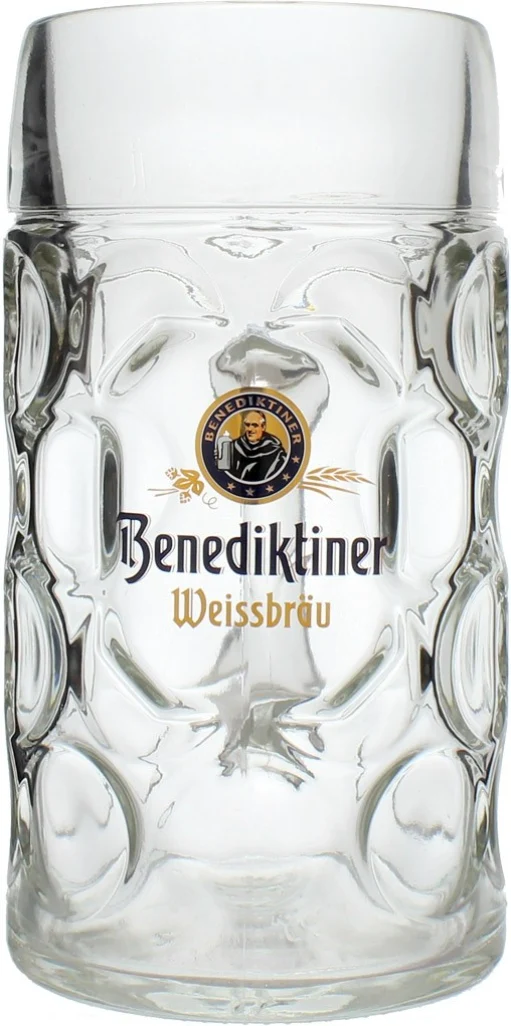 Verre à bière benediktiner weissbrau 1L